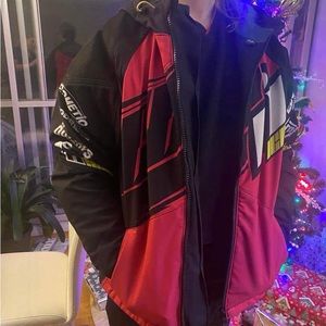 Icon Women Motorcycle Jacket Equipped with D3O Impact Protection